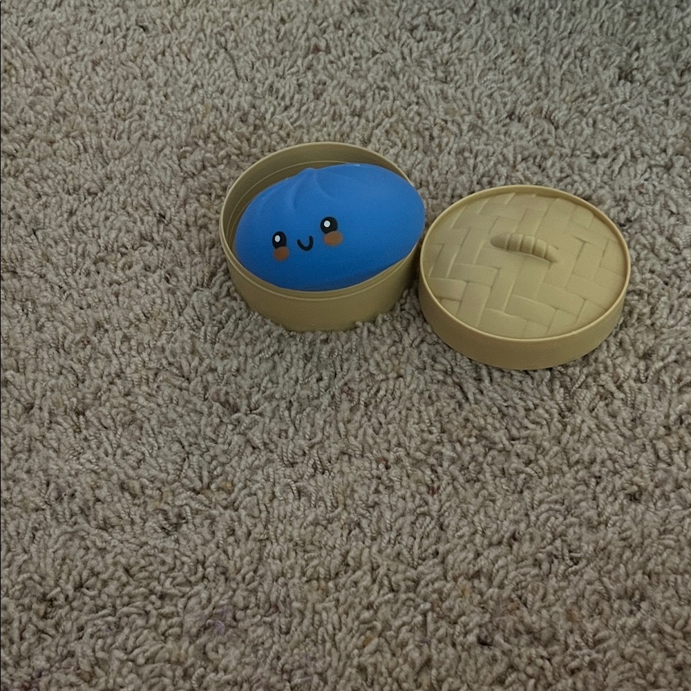 The viral mystery dumpling RMS toys in color blue